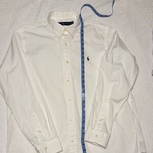 Men's White Polo by Ralph Lauren Shirt